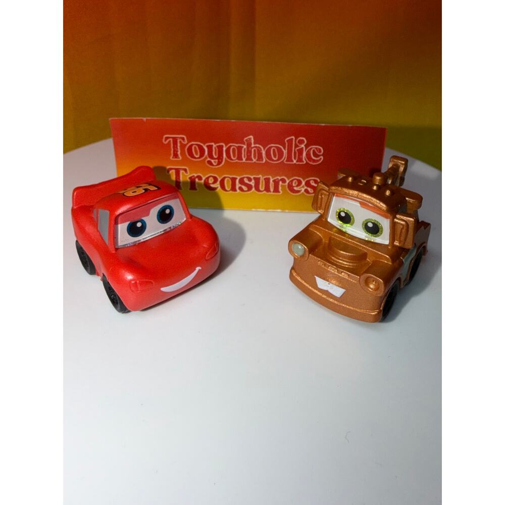 Disney Doorables Pixar Cars Lightning McQueen & Mater